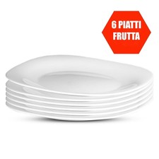 6 Piatti Dolce Quadrati Linea