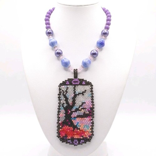 Collana artigianale boho - collana,