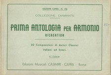 A.A. V.V., Prima antologia per armonio: 50 composizioni di Autori Classici, 1953