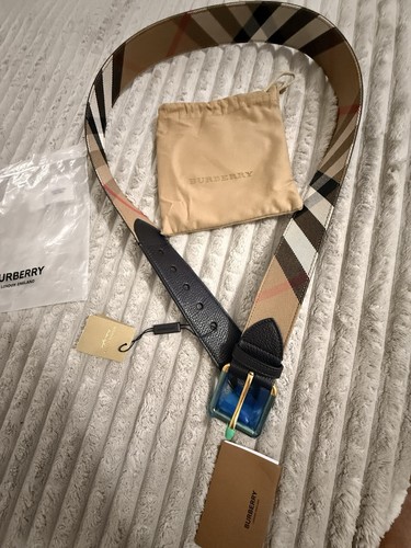Nuova cintura burberry check - nuova,
