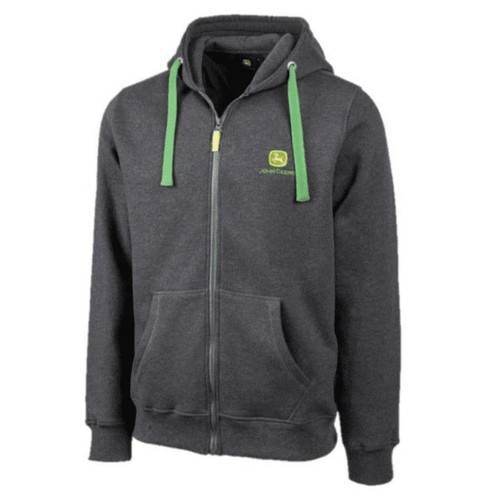 Felpa con cappuccio zip intera