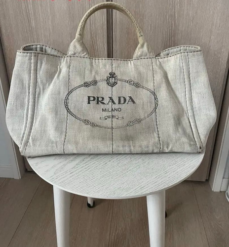 Borsa mano prada canapa mm - a,