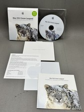 Pristine Apple Mac OS X Snow