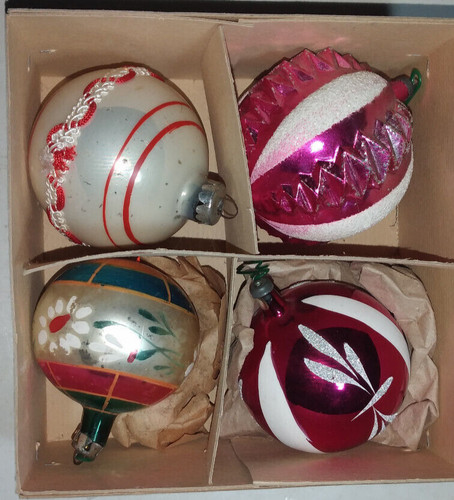 Vintage grandi palline in - 4,
