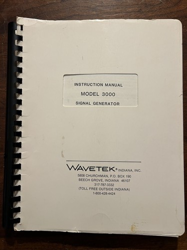 Generatore segnale wavetek - generatore,