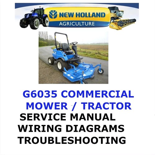 New holland g6035 trattorino - new,