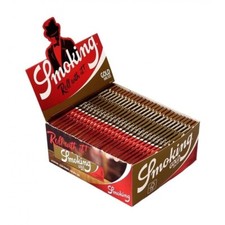 Cartine Smoking Oro Lunghe King Size Slim Oro 50 Libretti