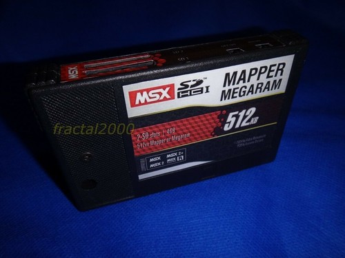 Msx mapper megaram - msx,