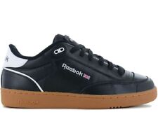 Reebok Classic Club C Bulc Leather - Uomo Sneakers 100033925 Scarpe Nero NUOVO