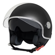Casco piaggio mirror demi jet - casco,