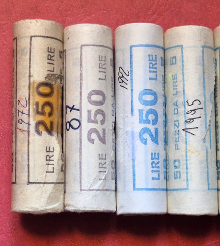 Lotto rotolini lire - lotto,