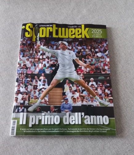 Sportweek del 12 2025 - sportweek., 27/12/2025