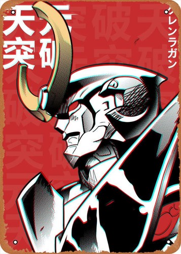 Poster anime tengen toppa - anime,