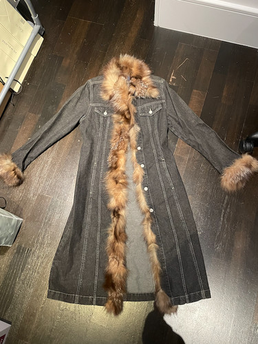 Cappotto denim vintage kryos - denim,