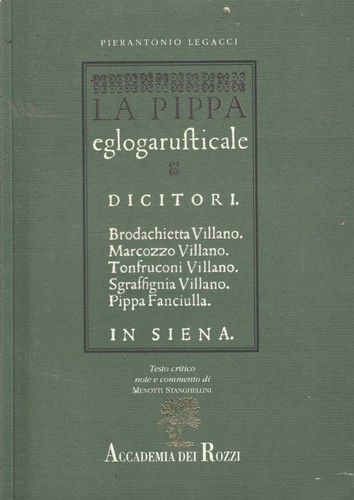 Pippa egloga rusticale - la,