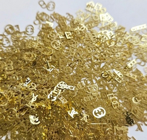 Nail art design gold - nail,