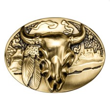 Fibbia In Ottone, Teschio Di
