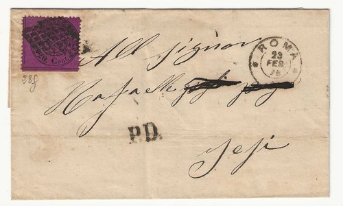 1868 antichi stati - 1868, pontificio