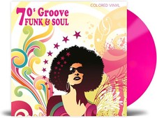 70s Groove: Funk & Soul Vinile Colorato  Rosa