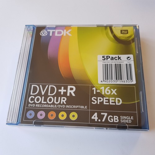 Tdk dvd color confezione - color,