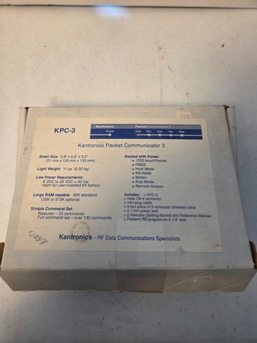 Mfj kpc packet - packet, communicator
