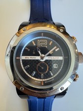 Orologio Unisex Mulco Blue Marine Chronograph MW5-1621-045 con Cinturino Oro Blu