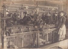 1920c VENEZIA Filanda Fabbrica tessile donne operaie RARA Fotografia