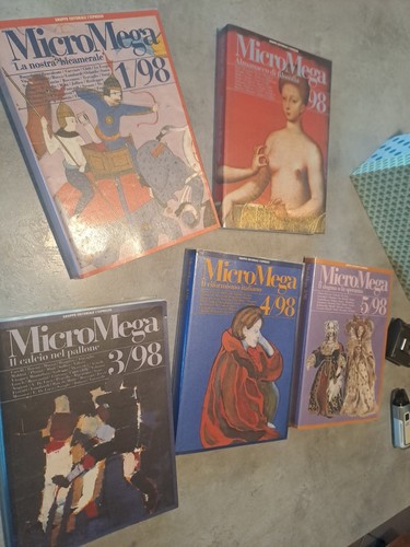 Rivista micromega annata - rivista,