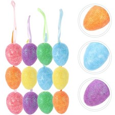 12 pezzi colorati uova di