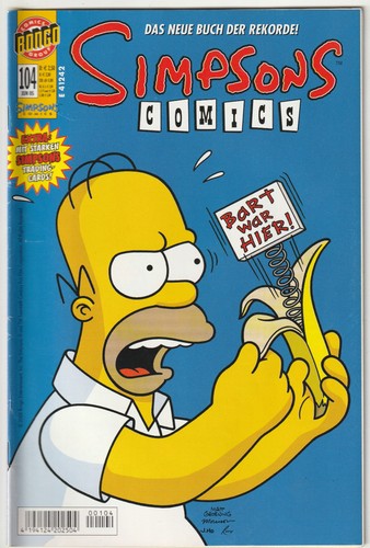 Simpsons comics 104 - ✪, #104