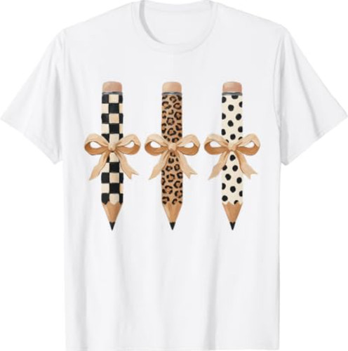 Maglietta preppy leopardata - maglietta,