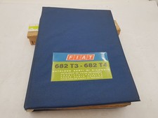 Manuale officina Fiat 682 T3 682 T4 autocarro catalogo ricambi edizione del 1974