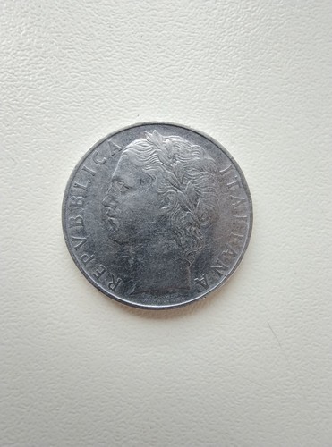 Moneta 100 lire del 1957 - moneta,