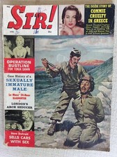 RARA RIVISTA SEXY INGLESE 1962 SIR , SHIRLEY MAC LAINE 24 ORE LE MANS LEGIONE