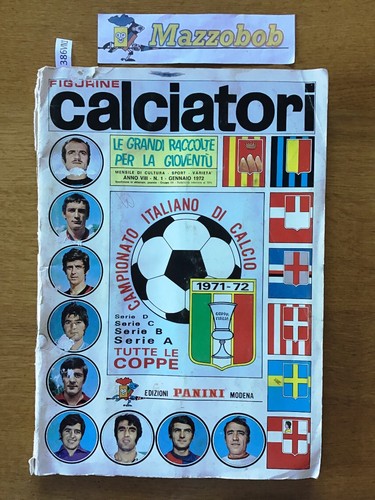 Album calciatori panini 1971 - album,