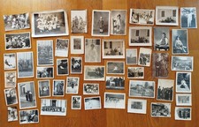 Lotto 50 foto bianco e nero anni 30-60