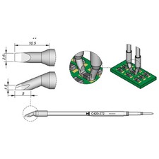 Punta di saldatura JBC serie