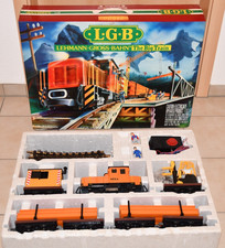 LGB Lehmann modellino ferroviario treno da costruzione set 21990 scala G confezione originale