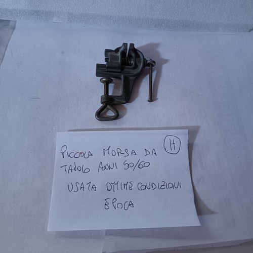 Piccola morsa banco - morsa,