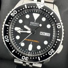 Orologio SEIKO Diver 200m Nero Ragazzo SKX007J1 Data Auto Vintage Classico Retrò