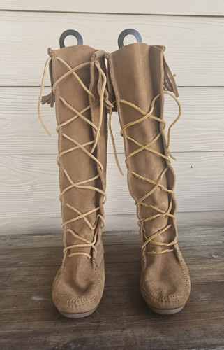 Stivali minnetonka stringati - stivali,