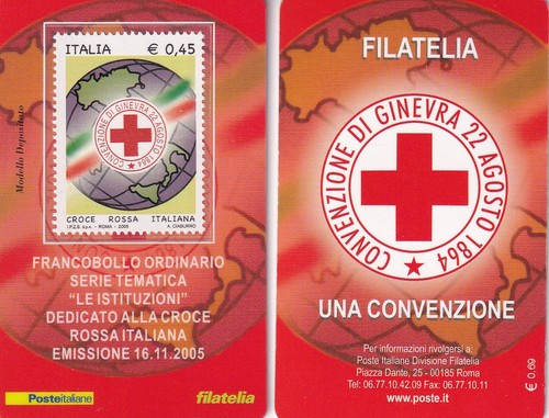 Croce rossa italiana - rossa,