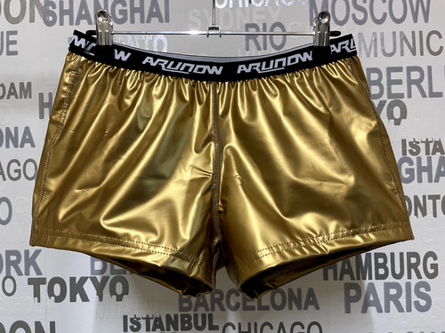 Shorts uomo lucido oro - shorts,