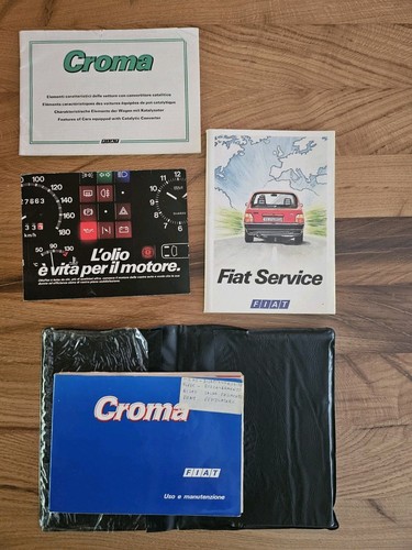 Fiat croma libretto documenti - croma,