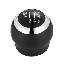 Pomello Manopola Cambio 6 Marce in Ecopelle per Toyota RAV4 Verso Auris Aygo