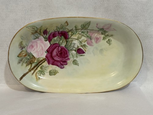 Limoges grande vassoio - , ovale