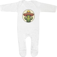 'Cute Cactus Wearing Sombrero'
