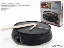 creperia di grande dimensioni piastra elettrica crepes pancake 1000W acciaio ino