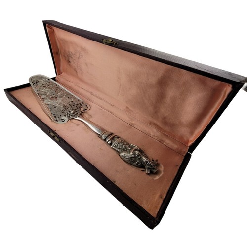 Cake server cinese argento - server, in