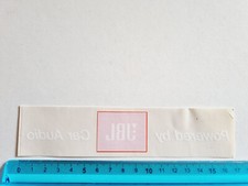 JBL CAR AUDIO STICKER STICKER